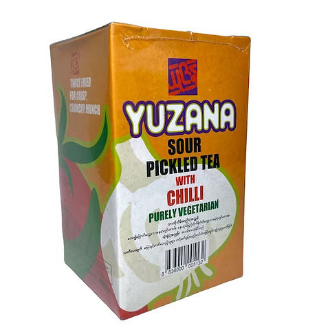 Yuzuna Sour Pickled Tea Leaves with Chilli