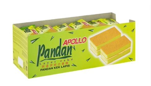 Apollo Pandan Cake