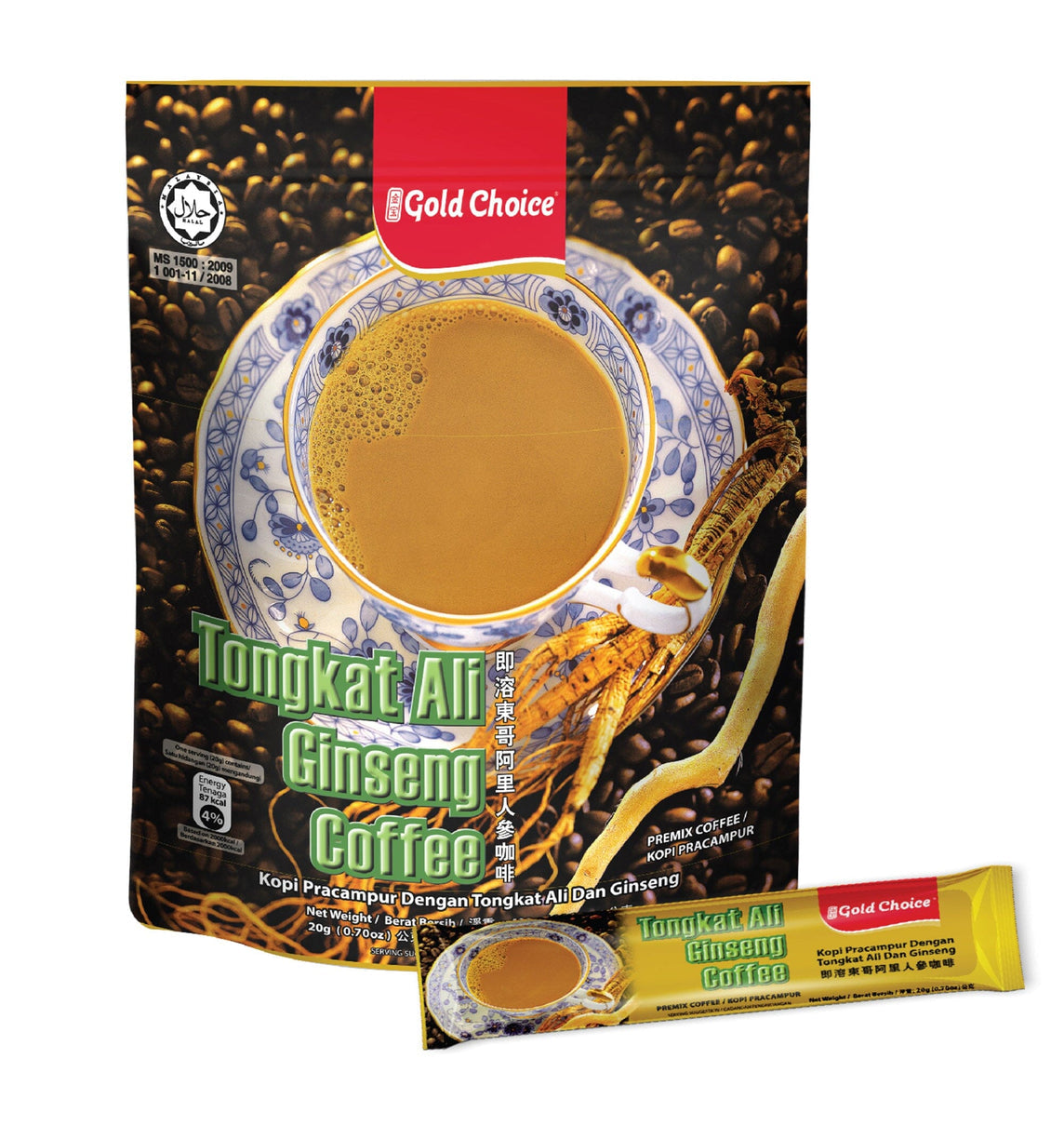 Gold Choice Tongkat Ali Ginseng Coffee