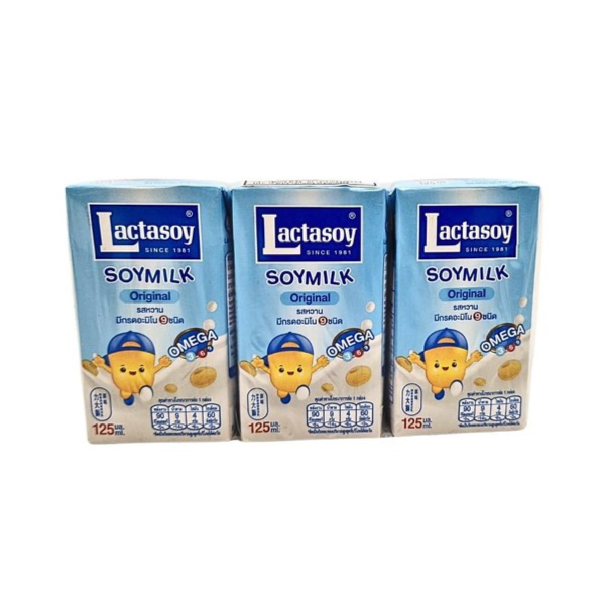 Lactasoy soy milk ( 6 packx125ml )