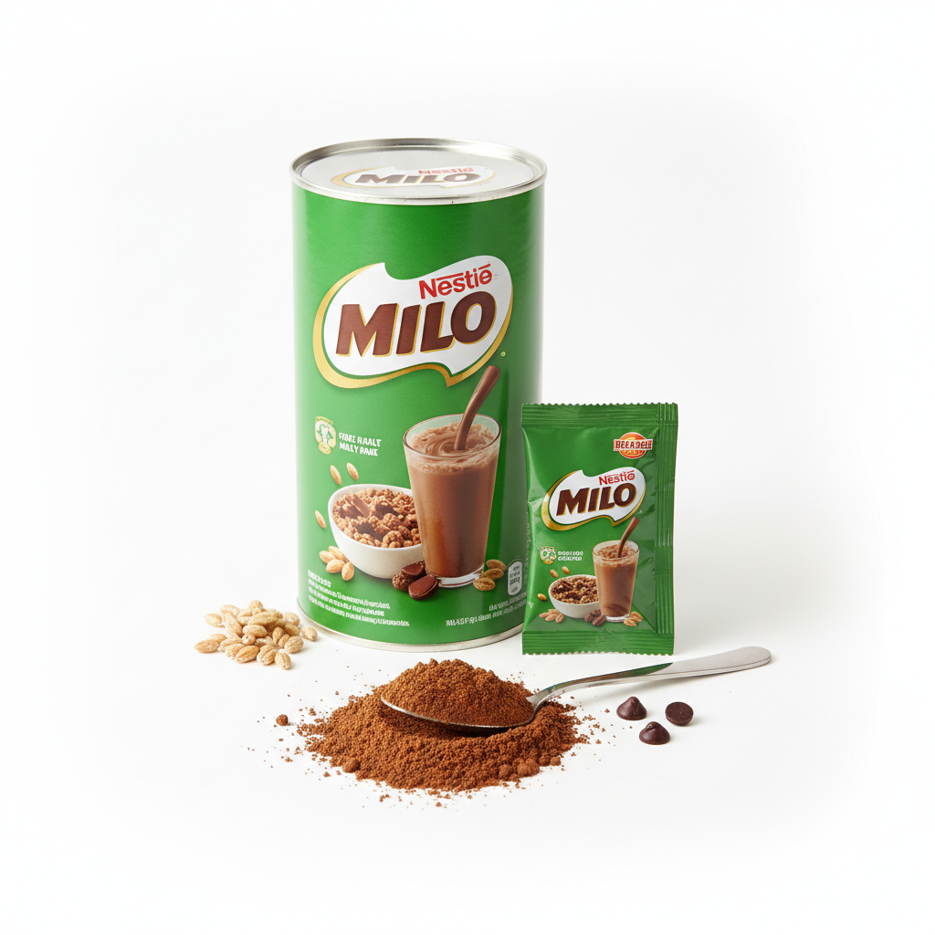 Milo chocolate malt drink packet